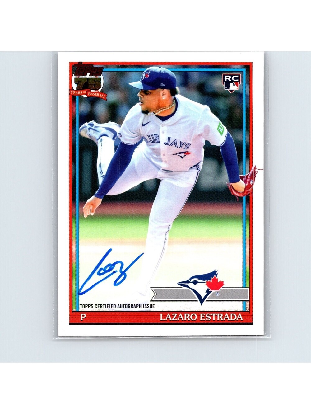 2026 Topps Series 1 Baseball - Lazaro Estrada 91A-LZ - 1991 Topps Auto